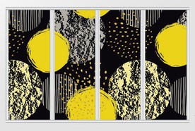 现代大气艺术移门