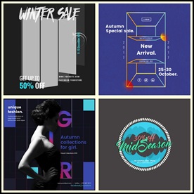 欧美设计英文排版艺术字淘宝主图