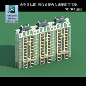 高层住宅 小区  小区住宅