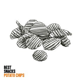 快餐西餐厅美食元素插画