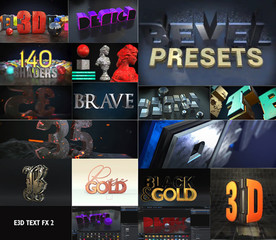 Element3D材质斜角素材