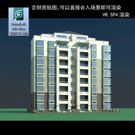 高层住宅 现代高层 小区 住宅