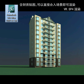 高层住宅 现代高层 小区 住宅