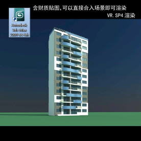 高层住宅 现代高层 小区 住宅