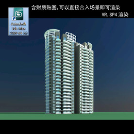 高层住宅 现代高层 小区 住宅