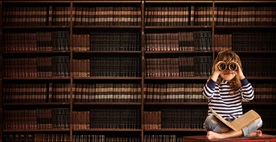 书架 小孩 教育 看书