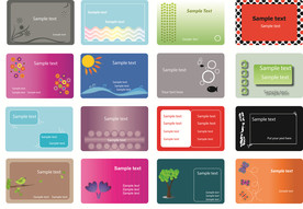 VIP会员卡礼品充值卡素材合集