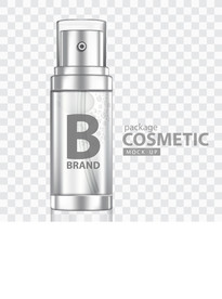 化妆品模板日用品模型按压喷雾瓶