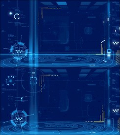 电子科技HUD动态视频