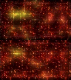 科幻数字空间数据流背景