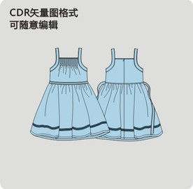吊带连衣裙公主裙