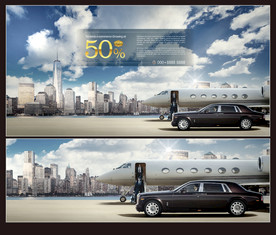 国际酒店折扣海报