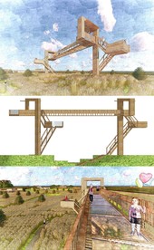 景观构筑物模型