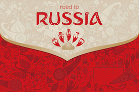俄罗斯世界杯封面设计
