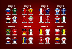 2018世界杯分组队服