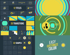 基本元素素材包AE源文件