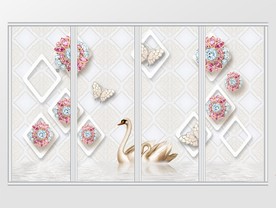 时尚奢华高档珠宝移门