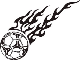 燃烧的足球