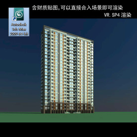 高层住宅 现代高层 小区 住宅