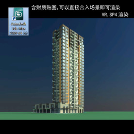 高层住宅 现代高层 小区 住宅