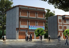 古建筑 乡土民房 四合院 古建