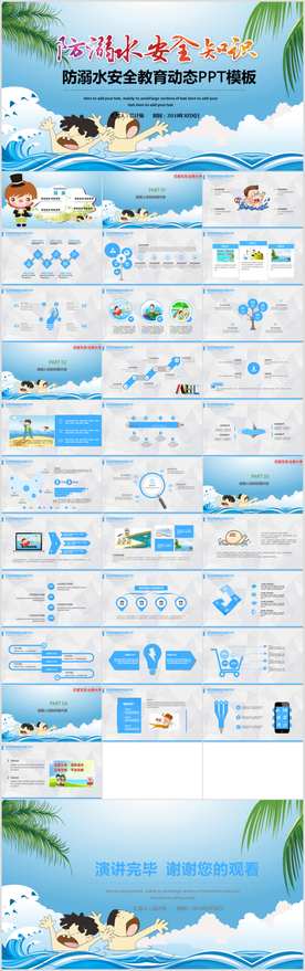 儿童防溺水安全教育课件PPT