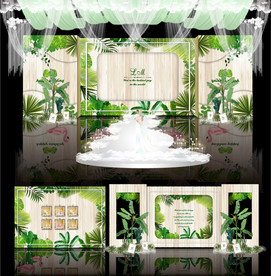 热带风情婚礼主题