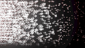 箭头LED大屏幕特效背景