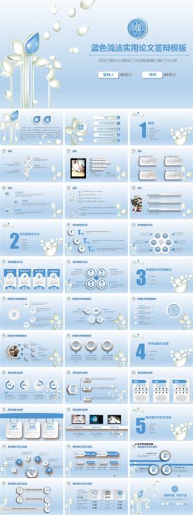 论文答辩PPT模板