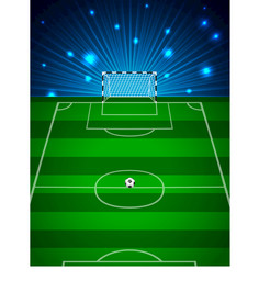 足球场地矢量图世界杯球场策略