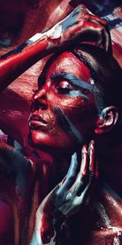 艺术美妆美发彩妆艺术彩绘美女玄