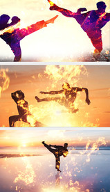 跆拳道音乐背景