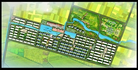 美丽乡村新农村规划总平面图