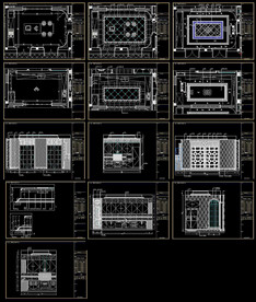 中西厨房平面图