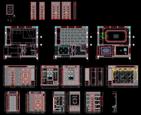 保姆房施工图纸