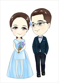 原创卡通Q版婚礼