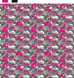 嘴唇 矢量 无缝花纹