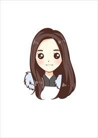 原创卡通Q版女士