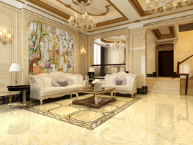 欧式家居墙纸样机