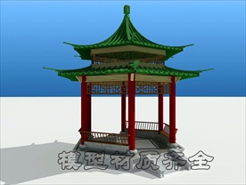 亭子模型