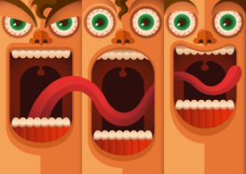 炫彩商业艺术海报综合体