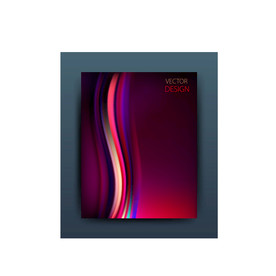 炫彩光影质感背景