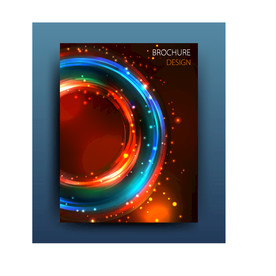 创意圆形炫光光晕