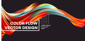 炫彩商业质感综合体不规则图形