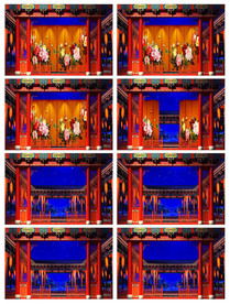 高清炫酷舞台效果LED视频