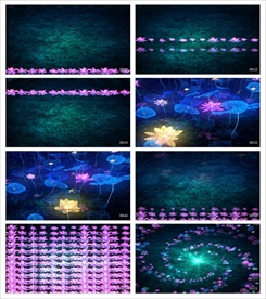 唯美梦幻朦胧光点光晕转场空镜头