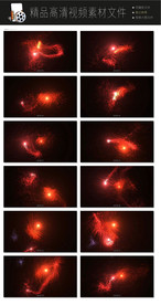 唯美梦幻朦胧光点光晕转场空镜头