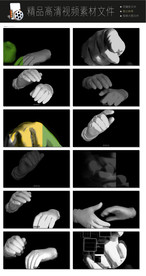 方块魔术歌舞视频背景空镜头