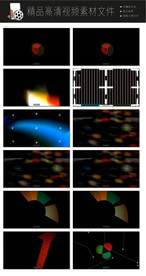 唯美梦幻朦胧光点光晕转场空镜头