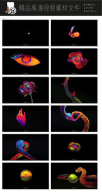 医疗科学实验研发细胞视频特效